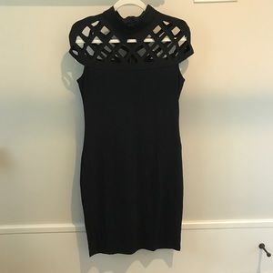 Black Cut Out Dress